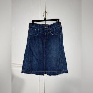 Levi's Classic Blue A-Line Skirt size 4